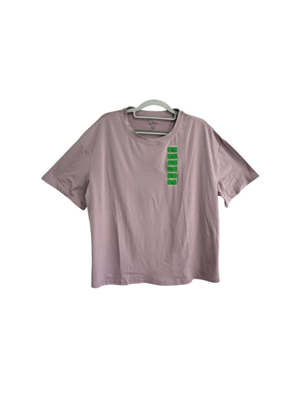 NWT Roudelain Short Sleeve Crew Neck Lounge Shirt Sz L Lavender Mist Sleepwear